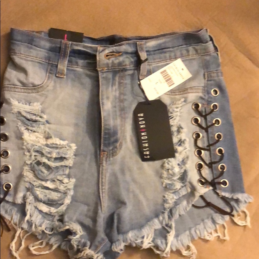 Fashion Nova High Waisted Shorts